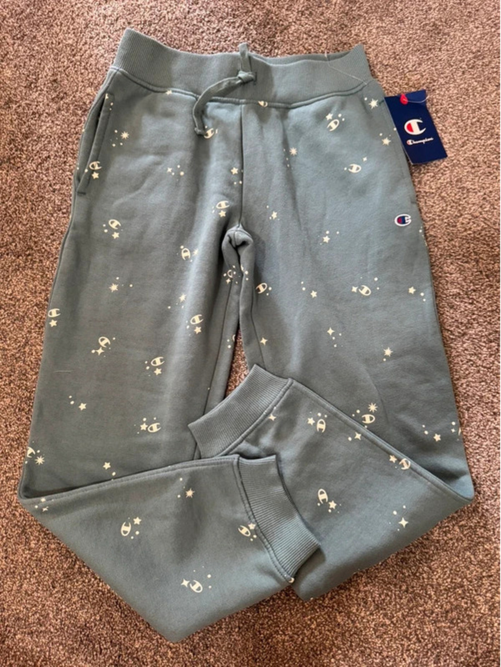 NWT! Girls Champion Aqua jogger sweatpants size medium